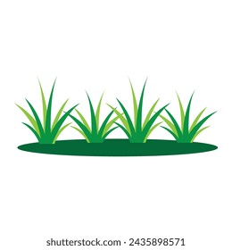 grass icon vector illustration design template