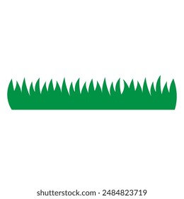 Grass icon vector. lawn illustration sign. Garden symbol or logo.