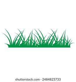 Grass icon vector. lawn illustration sign. Garden symbol or logo.