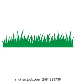 Grass icon vector. lawn illustration sign. Garden symbol or logo.