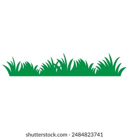 Grass icon vector. lawn illustration sign. Garden symbol or logo.