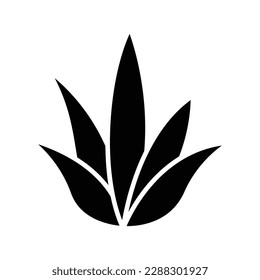 Vector de icono de hierba en el diseño de moda