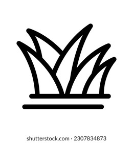 Grass Icon Vector Symbol Design Illustration