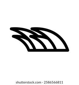 Grass Icon Vector Symbol Design Illustration