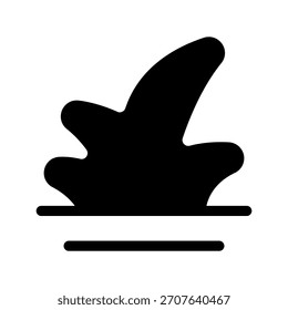 Grass Icon Vector Symbol Design Illustration
