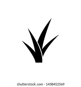 Grass Icon Vector Template Illustration - Vector