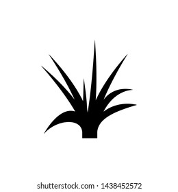 Grass Icon Vector Template Illustration - Vector