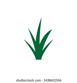 Grass Icon Vector Template Illustration - Vector