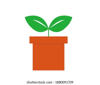 Grass icon.　Vector illustration  of environment. Ecology. 