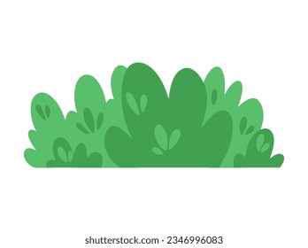 Grass Illustration. Green Grass Landscape