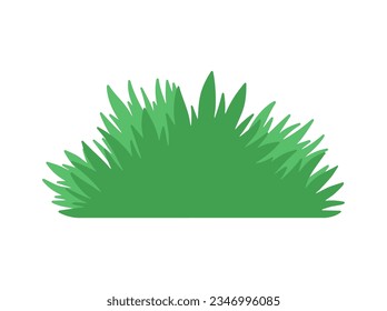Ilustración de Grass. Paisaje de hierba verde