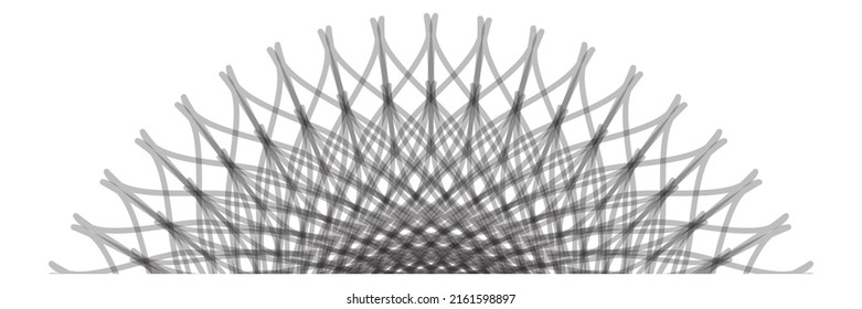 grass isolated on white, gray stroke illustration, border frame pattern design ornament