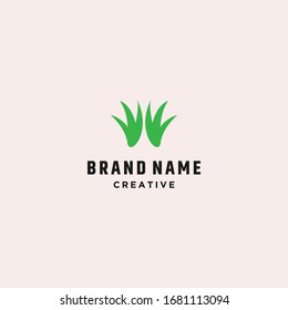Plantilla de diseño de vectores abstractos con logotipo de gramo  