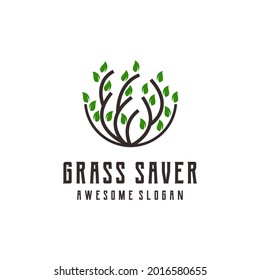 Ilustración con logotipo de gramo Resumen de arte de línea