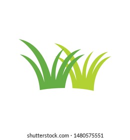 
Grass logo ilustration vector template