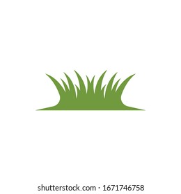 Grass logo template vector illustration