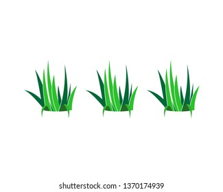 Grass logo - Vector