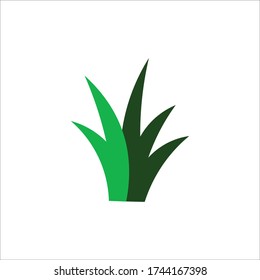 grass Logo vector Design graphic template