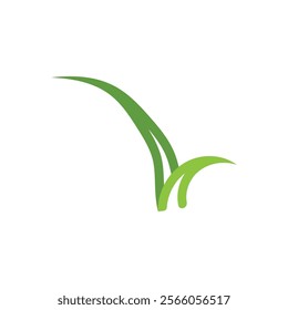 Grass Logo Vector Icon Template Illustration