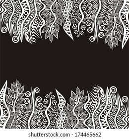 Grass meadow pattern nature background vector illustration