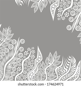 Grass nature pattern background vector illustration