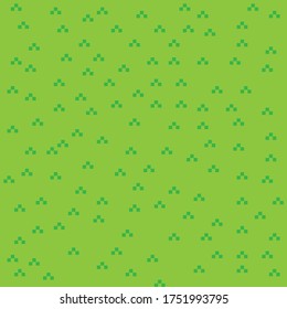 Grass pixel art background. Gress texture. Pixel art vector.