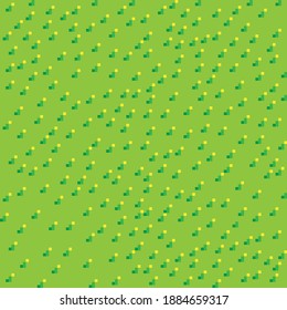 Grass pixel art background. Grass pattern. Pixel art vector.