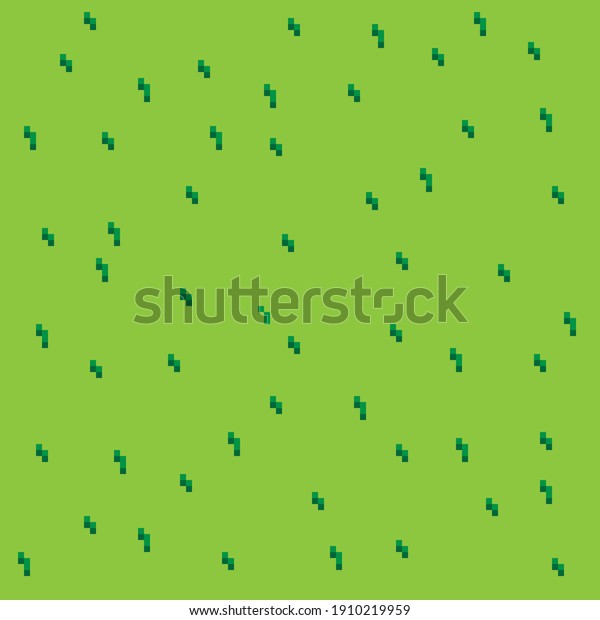 Grass Pixel Art Background Grass Texture Stock Vector (Royalty Free ...