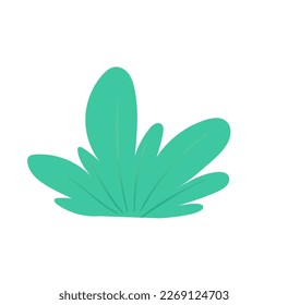grass or plant green vector illustration