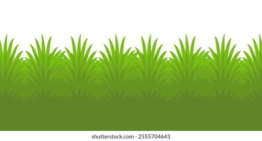 Grass. Set of Grass vector illustrations in flat style. Grass illustration isolated on white background