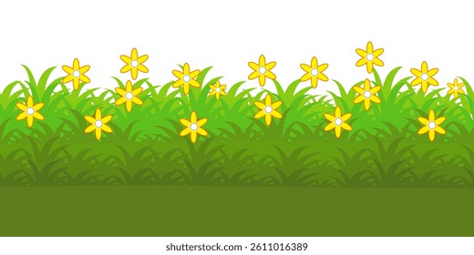 
Grass. Set of Grass vector illustrations in flat style. Grass illustration isolated on white background