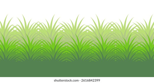 Grass. Set of Grass vector illustrations in flat style. Grass illustration isolated on white background