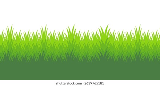 Grass. Set of Grass vector illustrations in flat style. Grass illustration isolated on white background