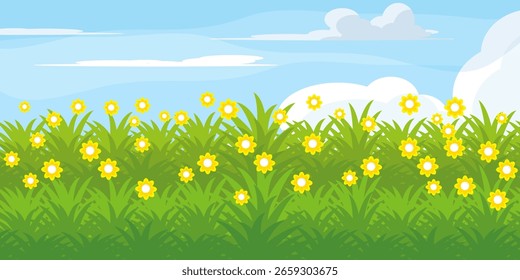 Grass. Set of Grass vector illustrations in flat style. Grass illustration isolated on white background