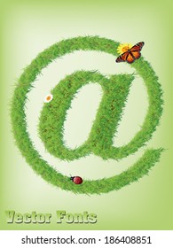 Signo AT de gramaje como vector