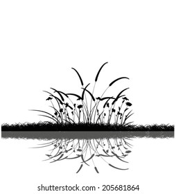 grass silhouettes 