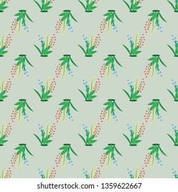 Grass texture. abstract colored vector Seamless pattern