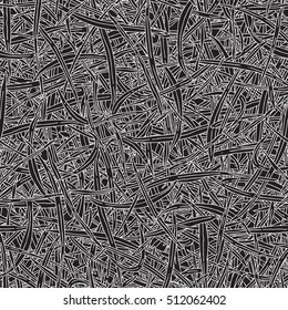 Grass texture- Seamless Pattern.
Hand drawn seamlessly repeating vector pattern, with intricate grass motif.
