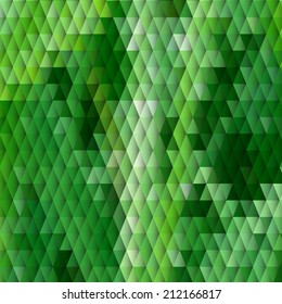 Grass themed blurry background with diamond grid