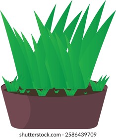 grass in tob adobe illustration