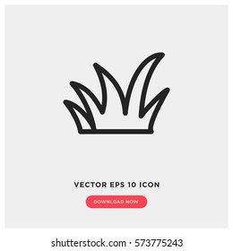 Grass vector icon