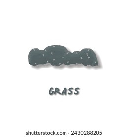 Grass vector illustration design collection.