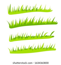 Grass vector illustration. Hand drawn