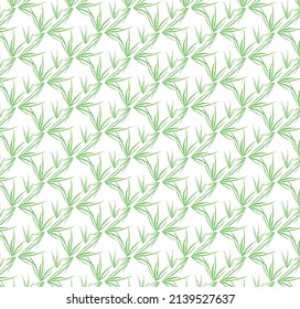 Grass Vector Seamless Repeting Pattern