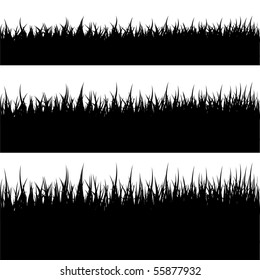 Grass Vector Silhouette