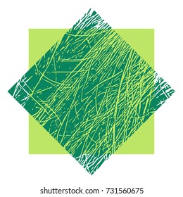 Grass vector texture for the creation of banners and abstract organic backgrounds and patterns.