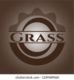Grass wood signboards