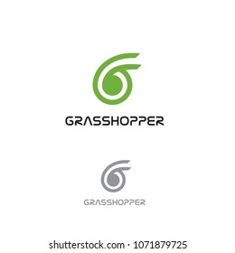 grasshoper logo design