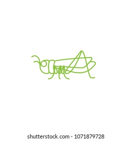 grasshoper logo design