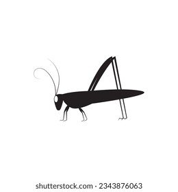 Grasshopper design icon logo vector illustration.